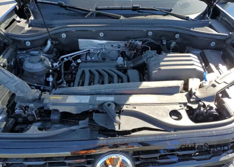 2023 Volkswagen Atlas Sel R-Line z USA, uszkodzony, nr VIN 1V2SR2CA2PC557109